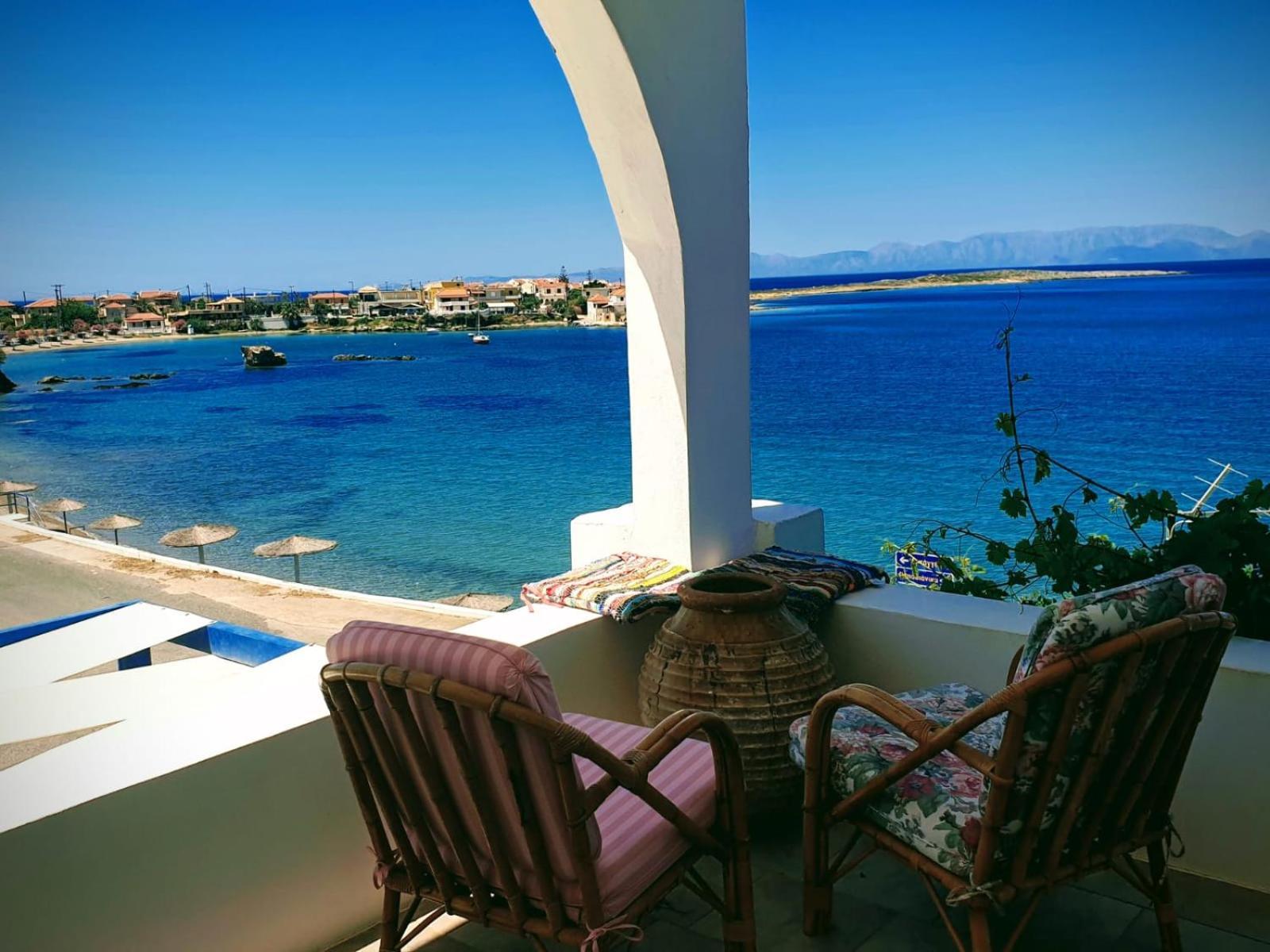 Sunset Holiday House Архангелос Экстерьер фото